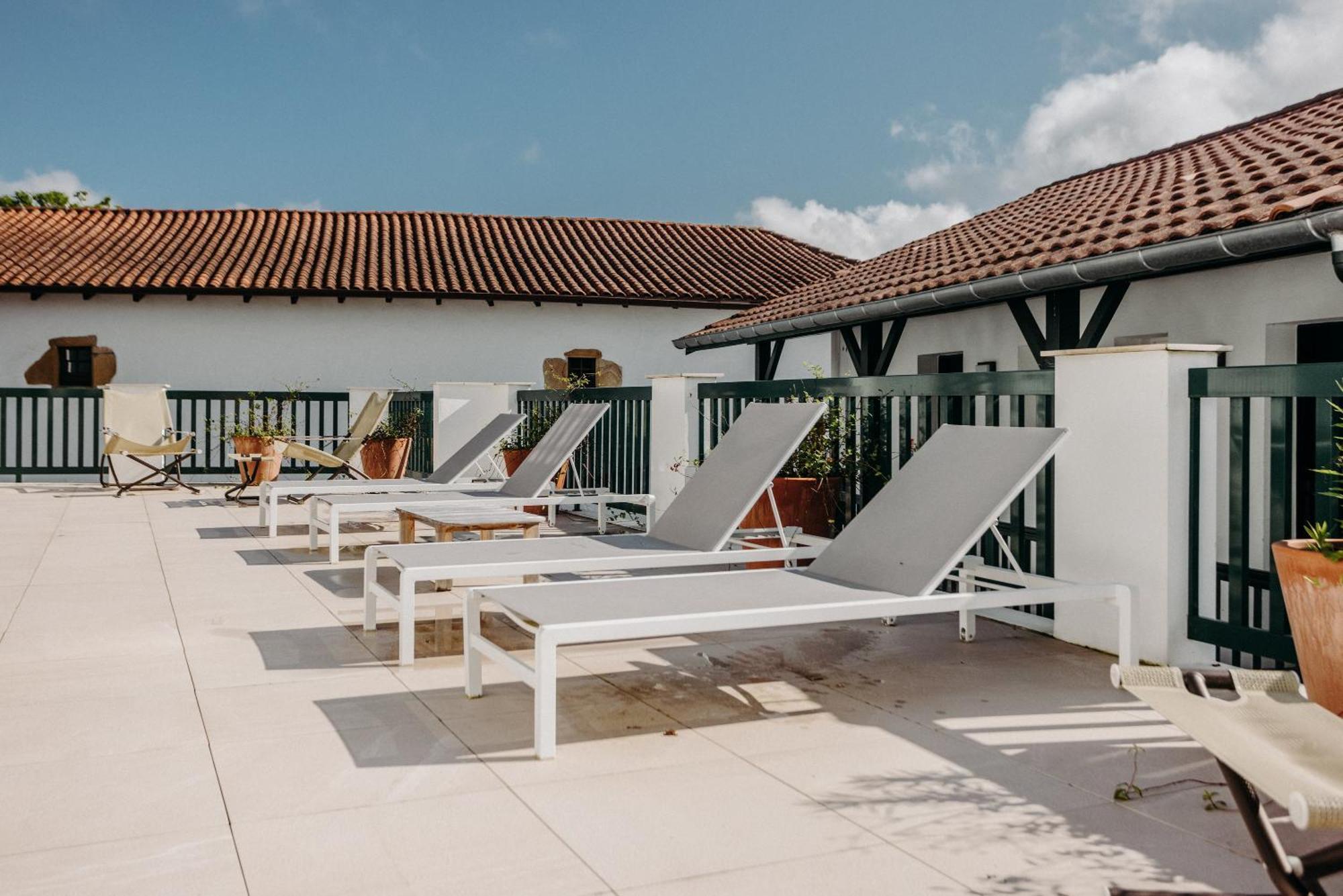 Hotel Trinquet Saint-Pée-sur-Nivelle Exterior foto